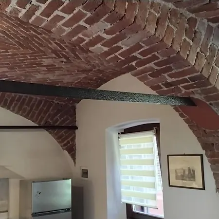 Cascina Tetto Cavallo Monolocale Rustico Lägenhet Revello